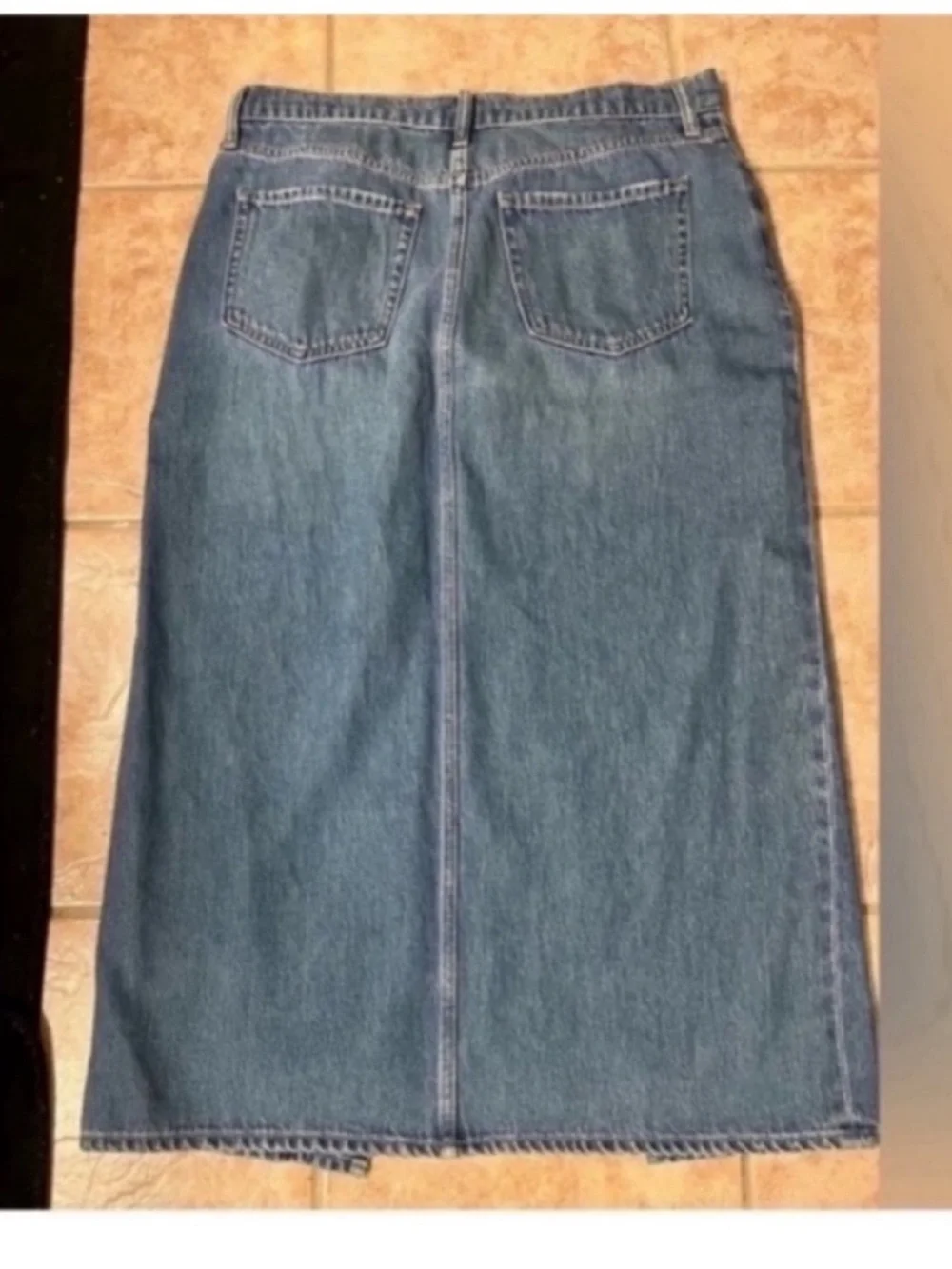 Denim skirt good condition Used once